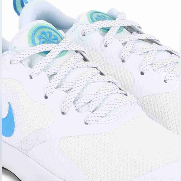 Nike City REP TR White University Blue Women Cross Training Sneakers Size 11 - Picture 9 of 12